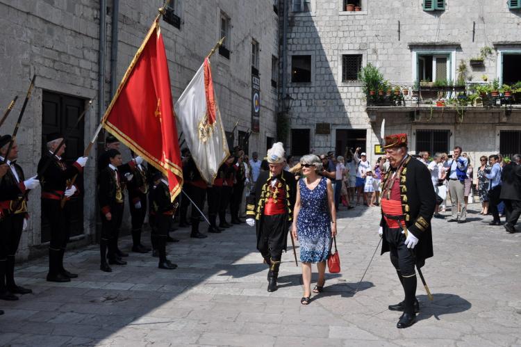 Direktorica UNESCO-a prva počasna članica Bokeljske mornarice u povijesti - Foto Radio Dux