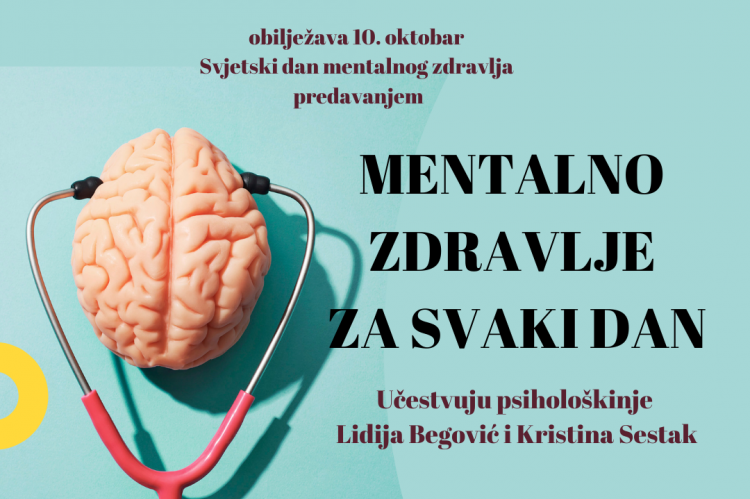 Kampanja Povodom Obilježavanja Svjetskog Dana Mentalnog Zdravlja ...